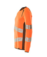 Mascot Accelerate Safe Warnschutz Sweatshirt – orange/dunkelanthrazit