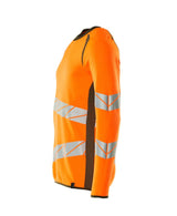 Mascot Accelerate Safe Warnschutz Sweatshirt – orange/moosgrün