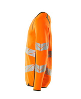 Mascot Accelerate Safe Warnschutz Sweatshirt – orange/moosgrün