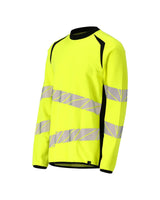 Mascot Accelerate Safe Warnschutz Sweatshirt – gelb/schwarz