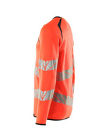 Mascot Accelerate Safe Warnschutz Sweatshirt – rot/schwarzblau