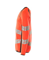 Mascot Accelerate Safe Warnschutz Sweatshirt – rot/dunkelanthrazit