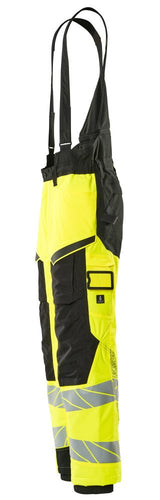 Mascot Accelerate Safe Warnschutz Winterhose – gelb/schwarz