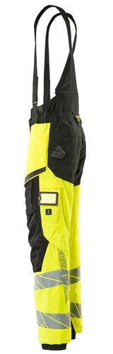 Mascot Accelerate Safe Warnschutz Winterhose – gelb/schwarz