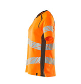Mascot Damen Accelerate Safe Warnschutz T-Shirt – orange/dunkelanthrazit