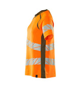 Mascot Damen Accelerate Safe Warnschutz T-Shirt – orange/moosgrün