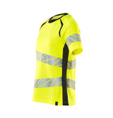 Mascot Damen Accelerate Safe Warnschutz T-Shirt – gelb/schwarz