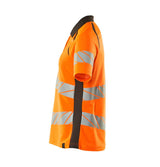 Mascot Damen Accelerate Safe Warnschutz Polo-Shirt – orange/dunkelanthrazit
