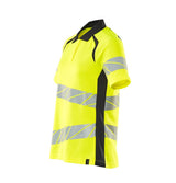 Mascot Damen Accelerate Safe Warnschutz Polo-Shirt – gelb/schwarzblau