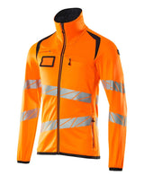 Mascot Accelerate Safe Warnschutz Fleecejacke – orange/schwarzblau