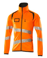 Mascot Accelerate Safe Warnschutz Fleecejacke – orange/dunkelanthrazit