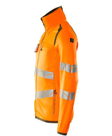 Mascot Accelerate Safe Warnschutz Fleecejacke – orange/moosgrün