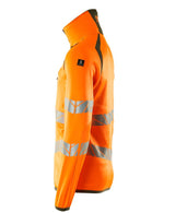 Mascot Accelerate Safe Warnschutz Fleecejacke – orange/moosgrün