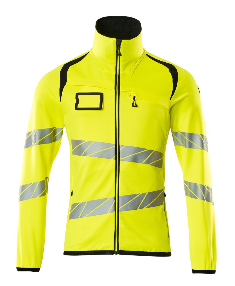 Mascot Accelerate Safe Warnschutz Fleecejacke – gelb/schwarz