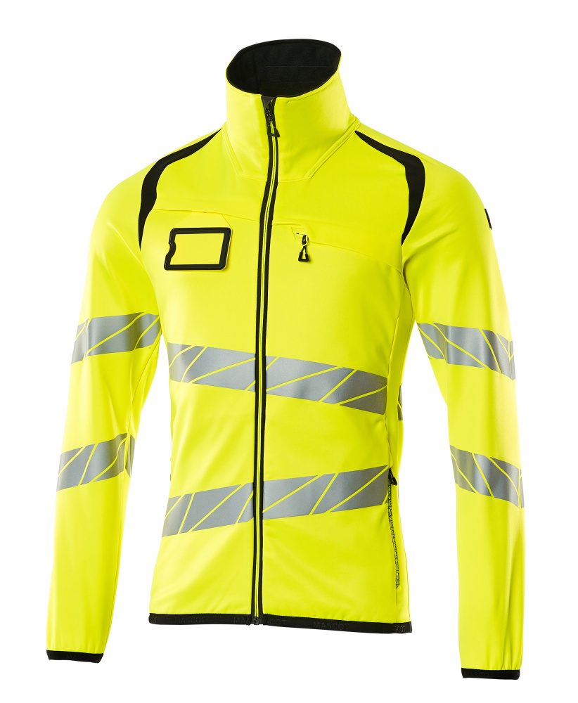 Mascot Accelerate Safe Warnschutz Fleecejacke – gelb/schwarz