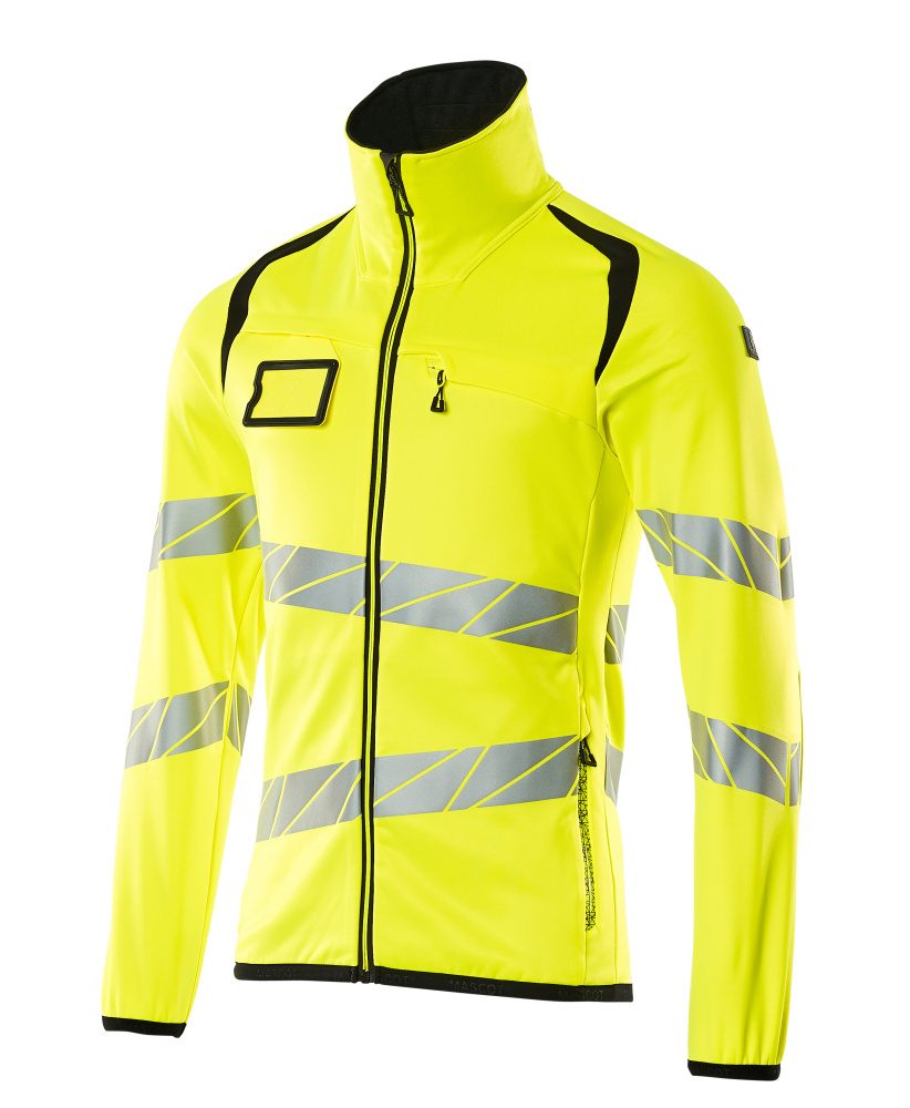 Mascot Accelerate Safe Warnschutz Fleecejacke – gelb/schwarz