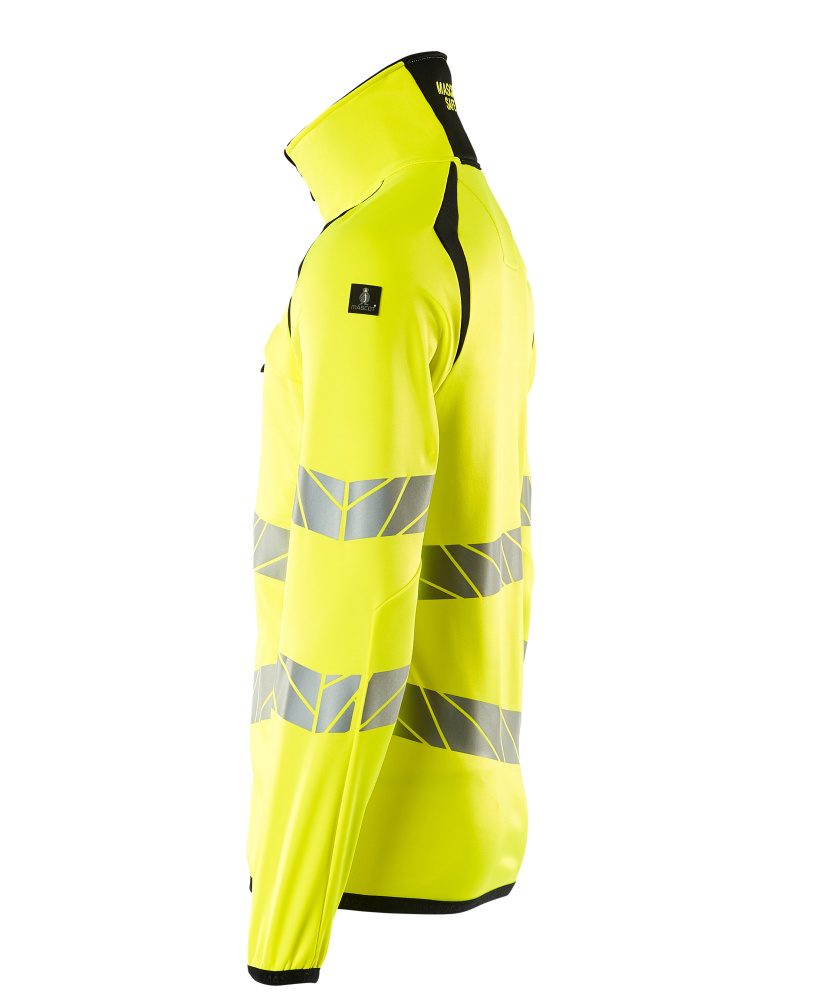 Mascot Accelerate Safe Warnschutz Fleecejacke – gelb/schwarz