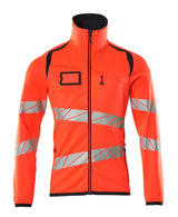 Mascot Accelerate Safe Warnschutz Fleecejacke – rot/schwarzblau