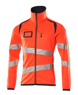Mascot Accelerate Safe Warnschutz Fleecejacke – rot/schwarzblau
