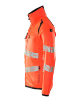 Mascot Accelerate Safe Warnschutz Fleecejacke – rot/schwarzblau