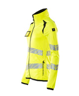 Mascot Damen Accelerate Safe Warn-Fleecejacke – gelb/schwarz