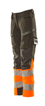 Mascot K1 Acceleratesafe Dame Warn Stretchbundhose – dunkelanthrazit/orange