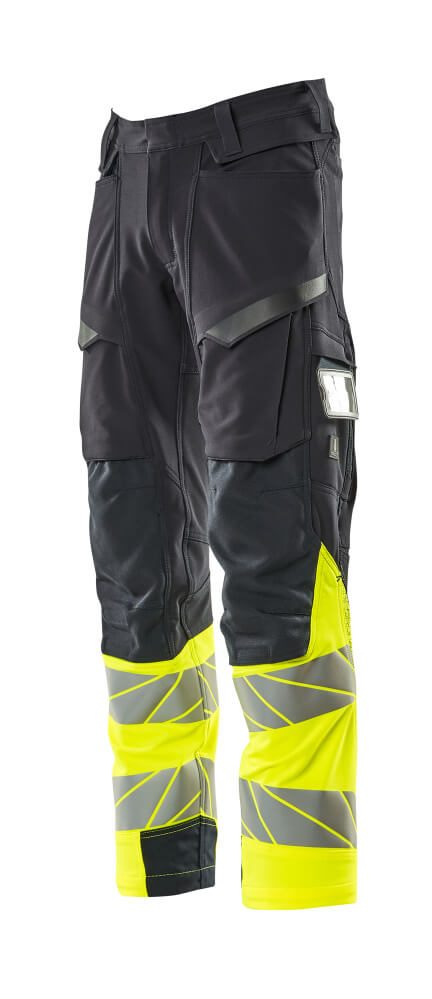 Mascot Accelerate Safe Warnschutz Bundhose Kl.1 19179-511 – schwarzblau/gelb