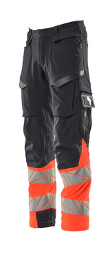 Mascot Accelerate Safe Warnschutz Bundhose Kl.1 19179-511 – schwarzblau/rot