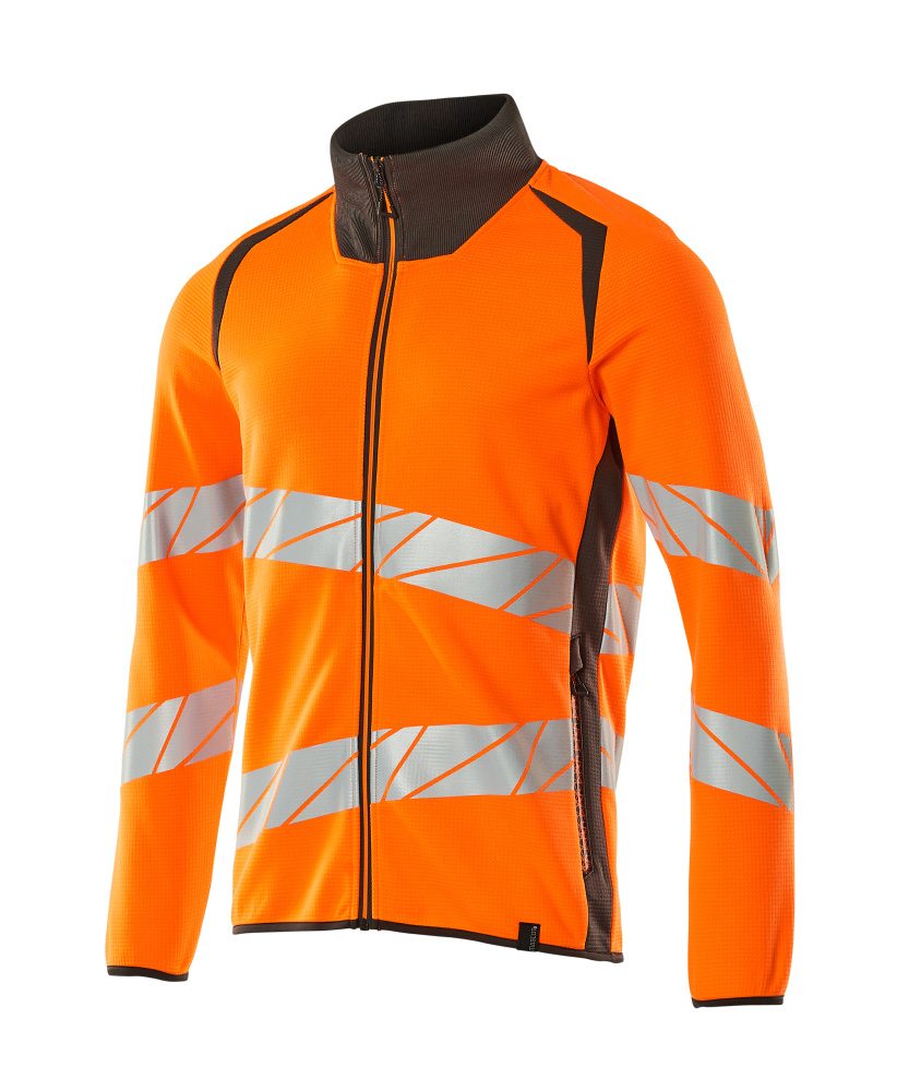 Mascot Accelerate Safe Warnschutz Sweatjacke – orange/dunkelanthrazit