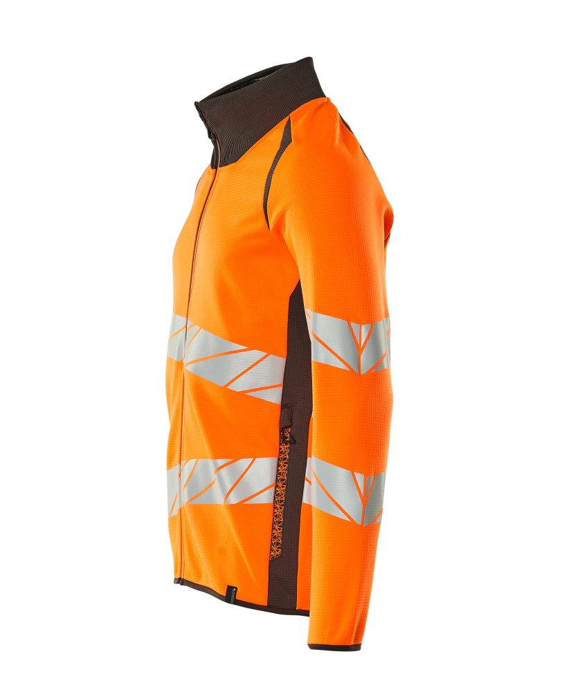 Mascot Accelerate Safe Warnschutz Sweatjacke – orange/dunkelanthrazit