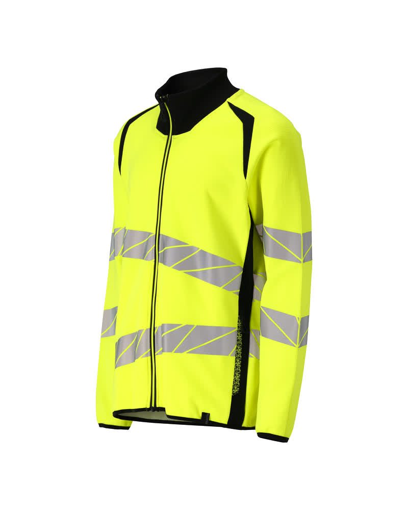 Mascot Accelerate Safe Warnschutz Sweatjacke – gelb/schwarz