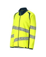 Mascot Accelerate Safe Warnschutz Sweatjacke – gelb/dunkelpetroleum