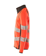 Mascot Accelerate Safe Warnschutz Sweatjacke – rot/dunkelanthrazit