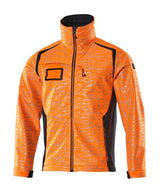 Mascot Accelerate Safe Softshelljacke – orange/schwarzblau
