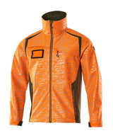 Mascot Accelerate Safe Softshelljacke – orange/moosgrün