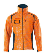 Mascot Accelerate Safe Softshelljacke – orange/dunkelpetroleum