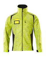 Mascot Accelerate Safe Softshelljacke – gelb/schwarz