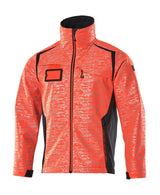 Mascot Accelerate Safe Softshelljacke – rot/schwarzblau