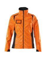 Mascot Damen Accelerate Safe Softshelljacke – orange/schwarzblau
