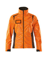 Mascot Damen Accelerate Safe Softshelljacke – orange/dunkelanthrazit