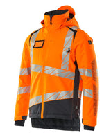 Mascot Accelerate Safe Warn-Winterjacke zweifarbig – orange/schwarzblau