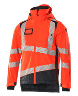 Mascot Accelerate Safe Warn-Winterjacke zweifarbig – rot/schwarzblau