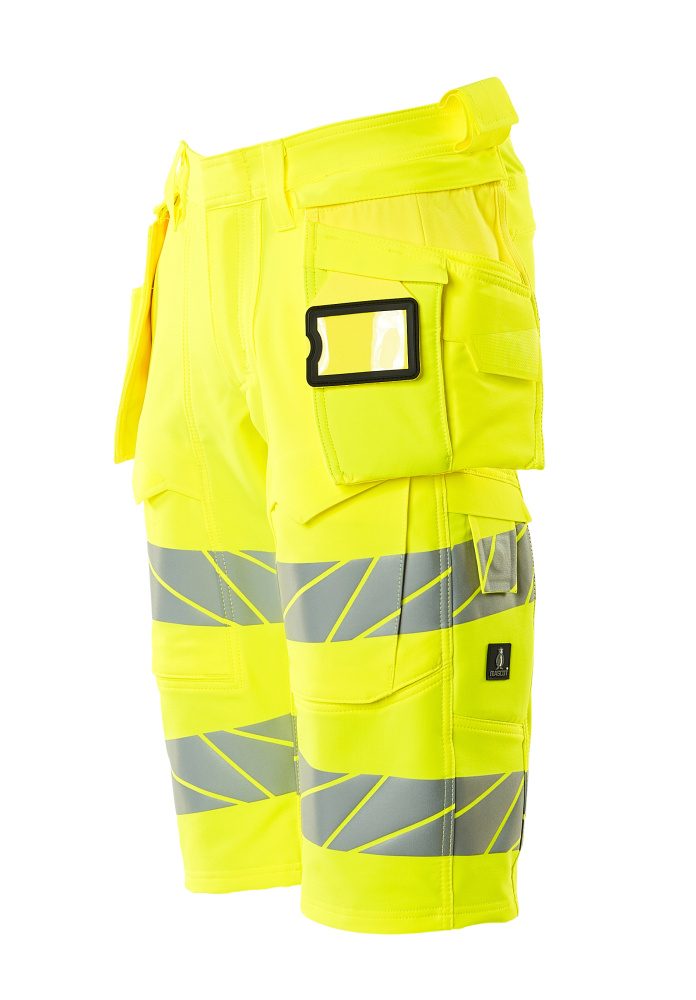 Mascot Accelerate Safe Warn-Handwerkershorts – gelb