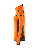 Mascot Damen Accelerate Safe Fleecepullover – orange/schwarzblau