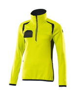 Mascot Damen Accelerate Safe Fleecepullover – gelb/schwarzblau