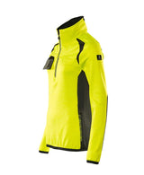 Mascot Damen Accelerate Safe Fleecepullover – gelb/schwarz