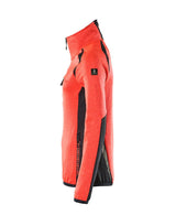 Mascot Damen Accelerate Safe Fleecepullover – rot/schwarzblau