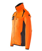 Mascot Accelerate Safe Fleecejacke – orange/schwarzblau