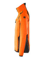 Mascot Accelerate Safe Fleecejacke – orange/schwarzblau