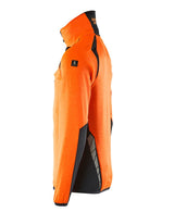 Mascot Accelerate Safe Fleecejacke – orange/schwarzblau